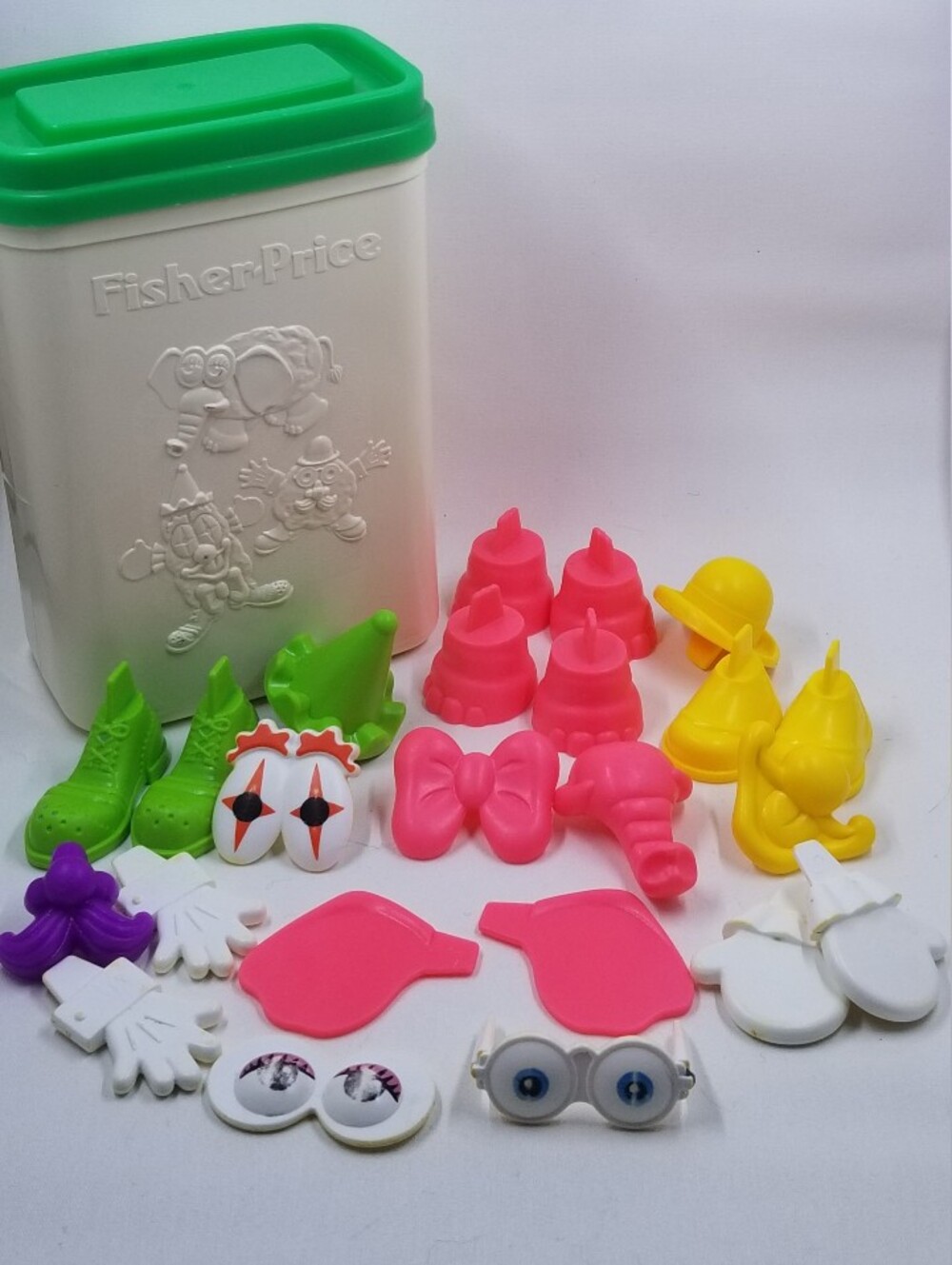 [Fisher-Price] Crazy Clay Characters Set (#703, 1980s)